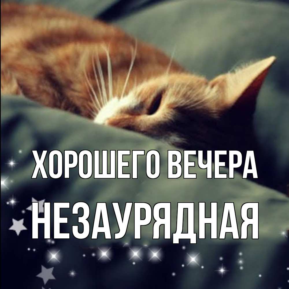 Картинка Хорошего вечера, незаурядная