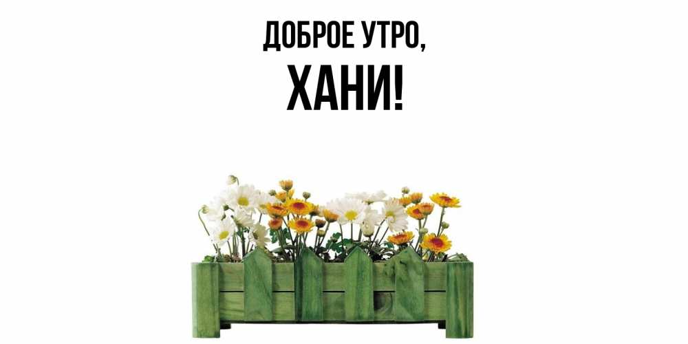 Открытка  для любимых и родных. хани, Доброе утро  