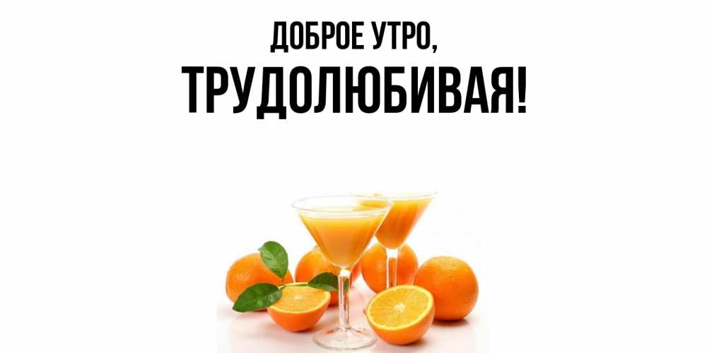 Открытка  для любимых и родных. тpудолюбивая, Доброе утро  