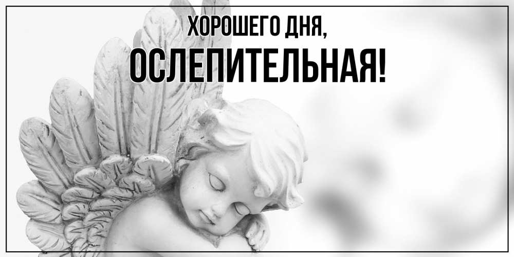 Открытка  для любимых и родных. ослепительная, Хорошего дня  