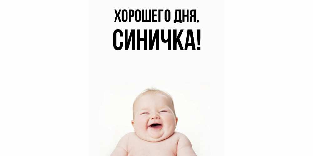 Открытка  для любимых и родных. синичка, Хорошего дня  