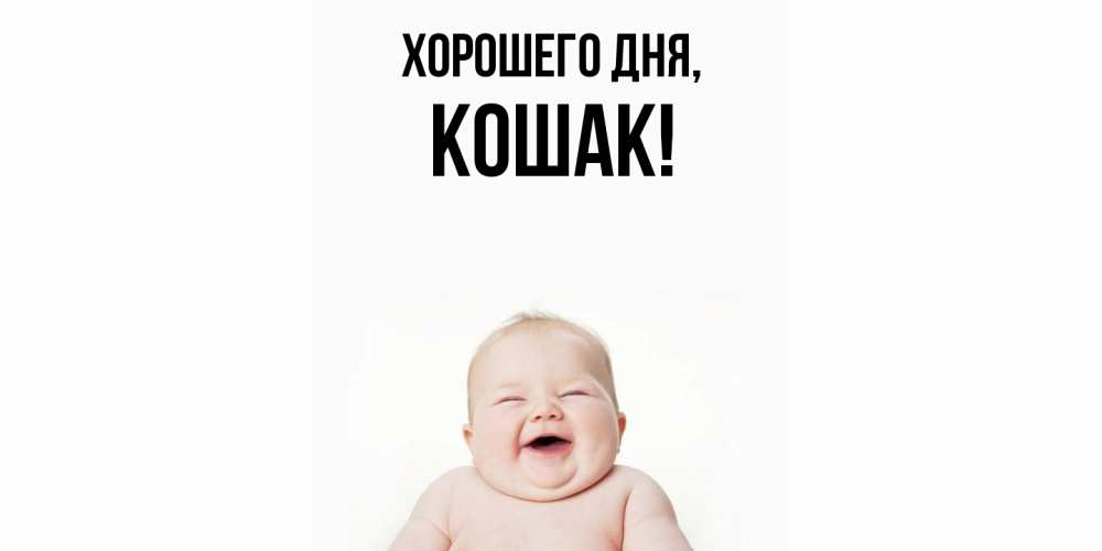 Открытка  для любимых и родных. кошак, Хорошего дня  