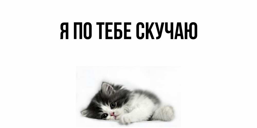 Картинка Я по тебе скучаю, 