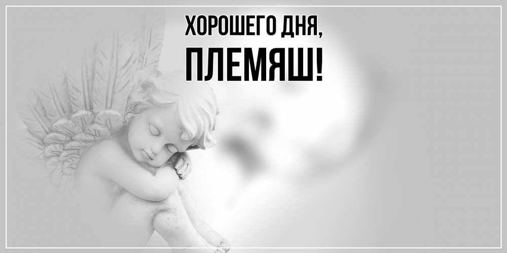 Открытка  для любимых и родных. Племяш, Хорошего дня  