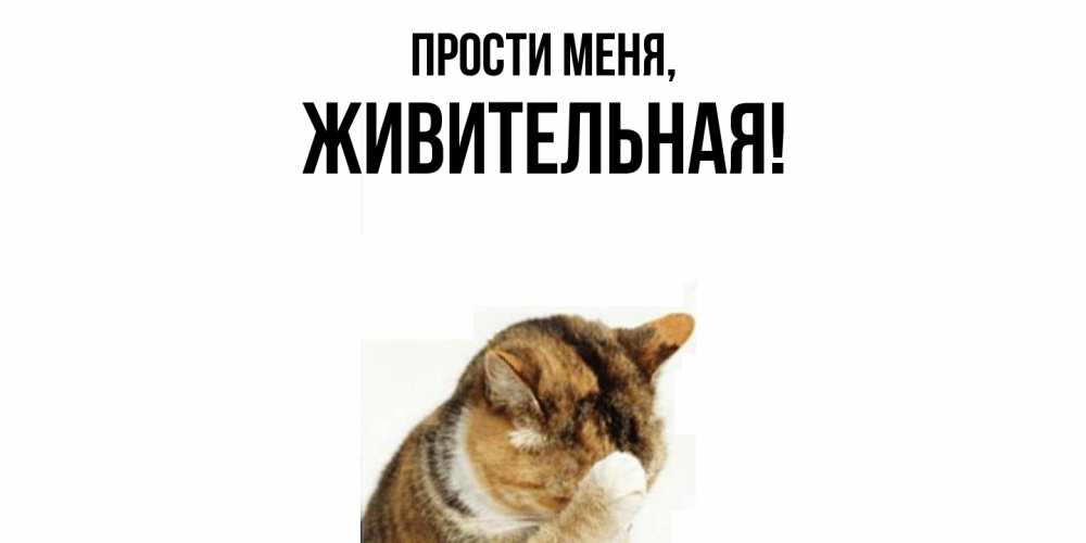 Картинка Прости меня, живительная