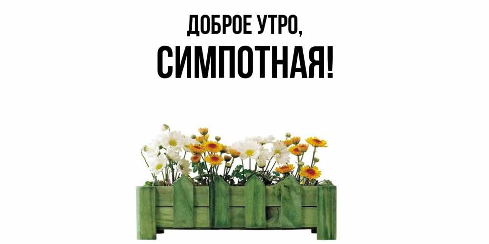 Картинка Доброе утро, симпотная