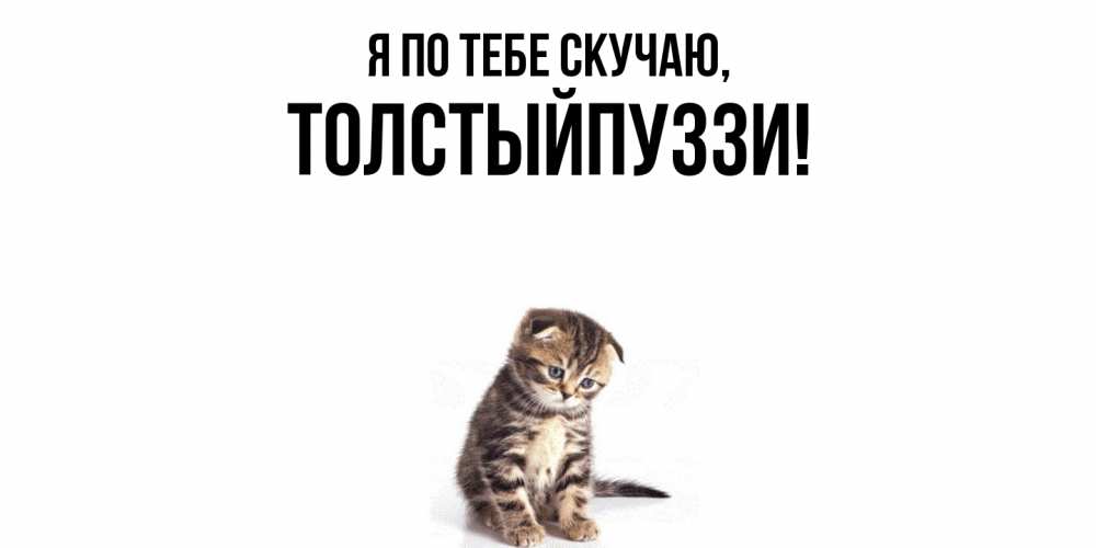 Картинка Я по тебе скучаю, толстыйпуззи