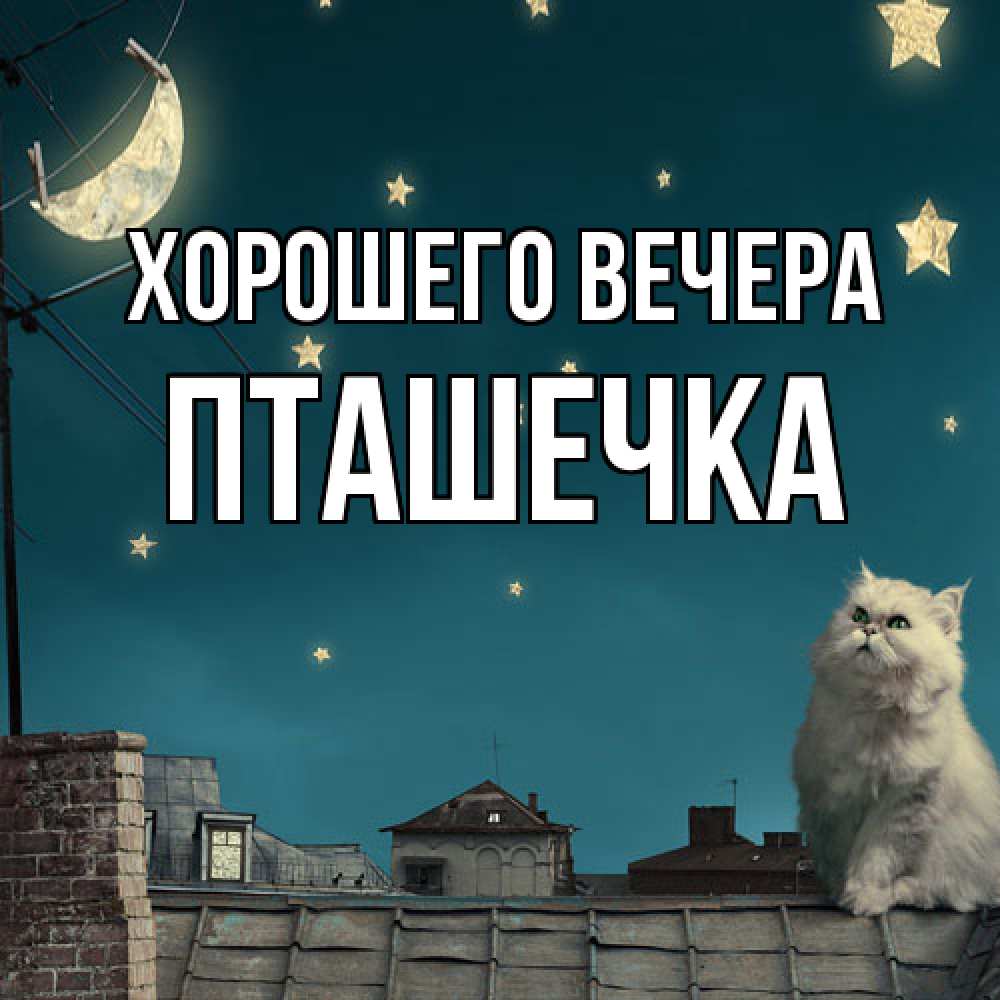 Картинка Хорошего вечера, пташечка