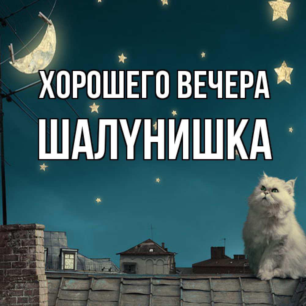 Картинка Хорошего вечера, шалyнишка
