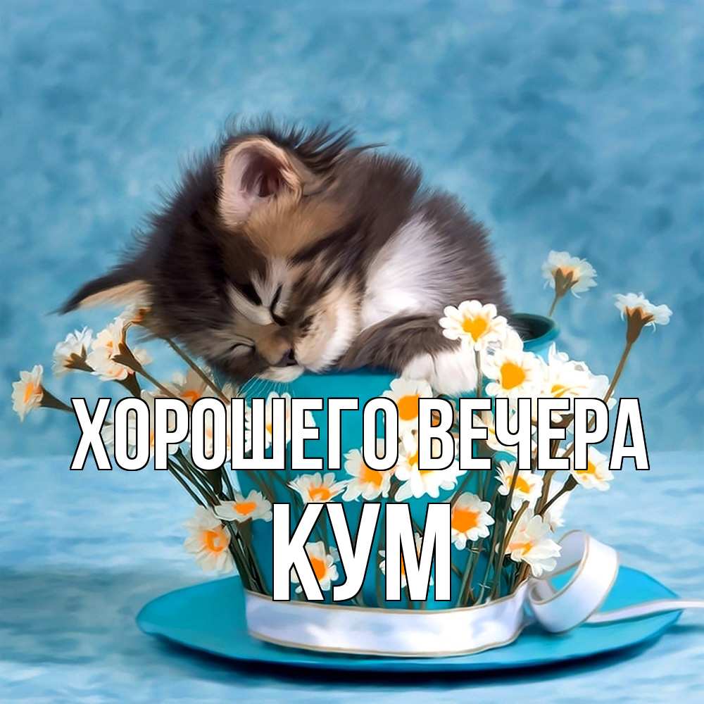 Картинка Хорошего вечера, Кум