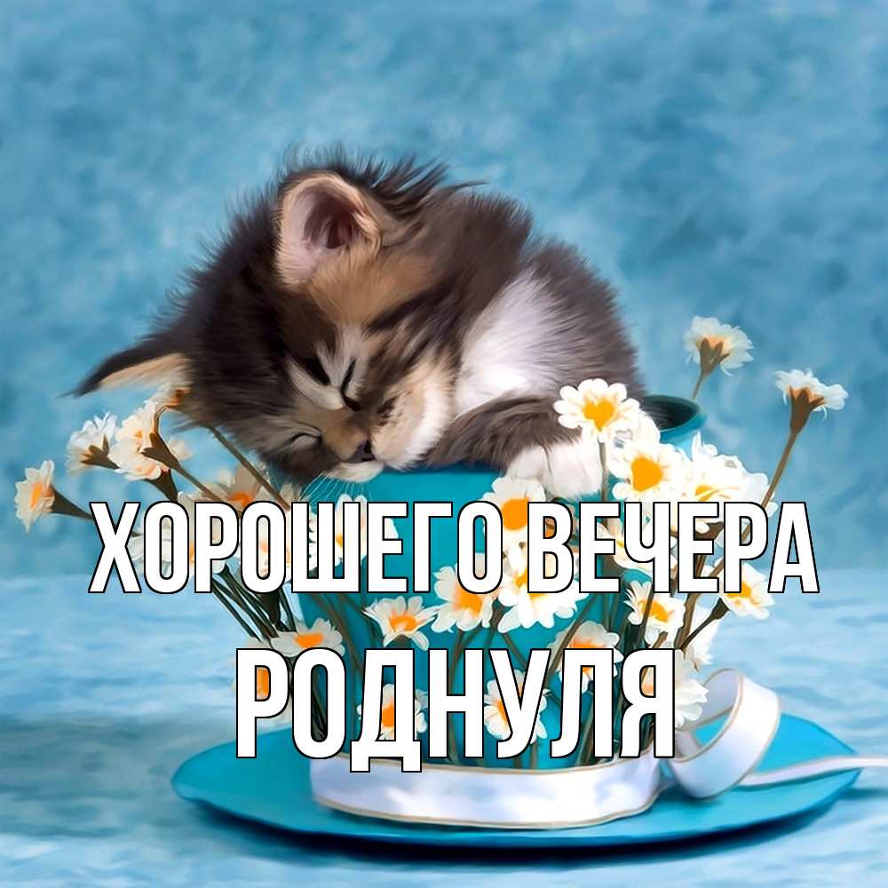 Картинка Хорошего вечера, роднуля