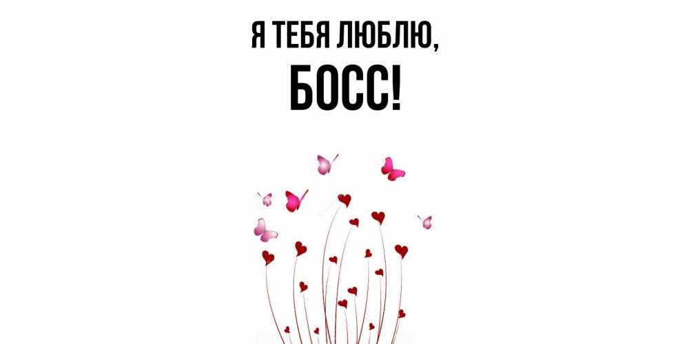 Картинка Я тебя люблю, Босс