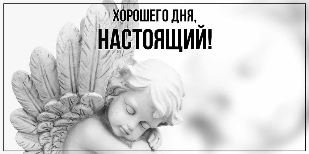 Открытка  для любимых и родных. настоящий, Хорошего дня  