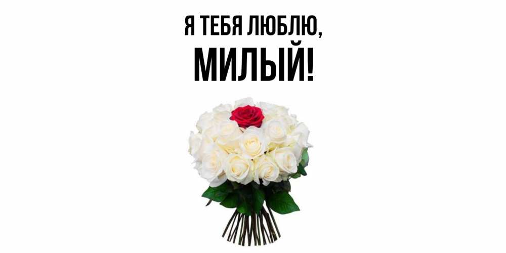 Картинка Я тебя люблю, милый