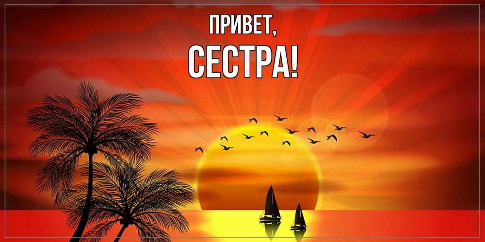 Картинка Привет, Сестра