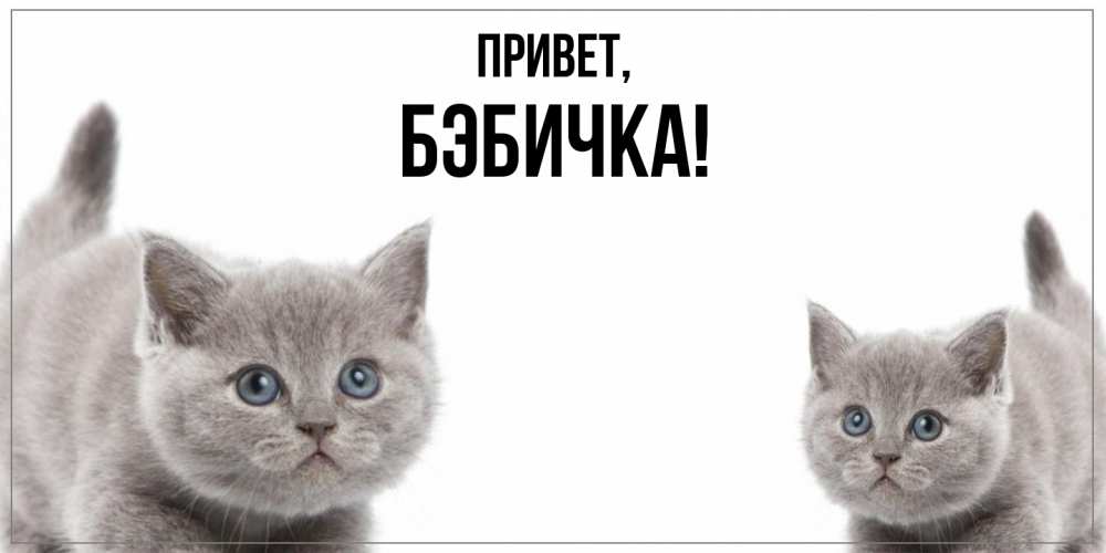 Открытка  для любимых и родных. бэбичка, Привет  