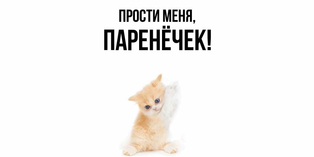 Картинка Прости меня, паренёчек