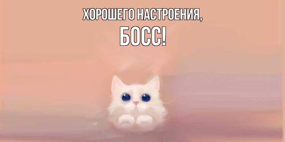 Картинка Хорошего настроения, Босс