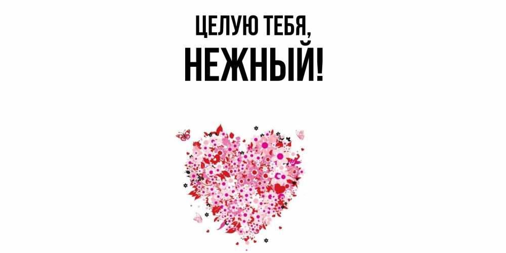 Картинка Целую тебя, нежный
