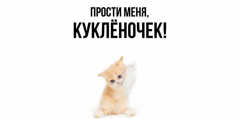 Картинка Прости меня, куклёночек