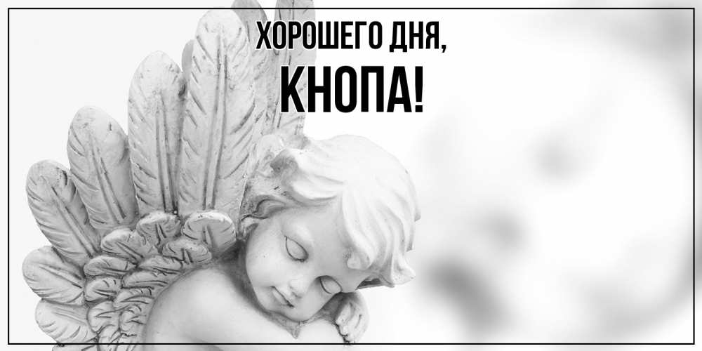 Открытка  для любимых и родных. кнопа, Хорошего дня  