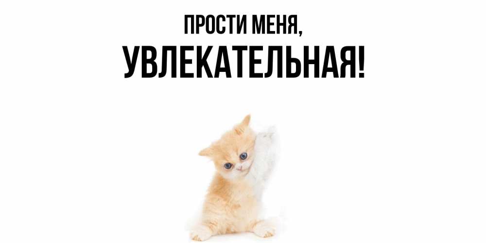 Открытка  для любимых и родных. увлекательная, Прости меня  