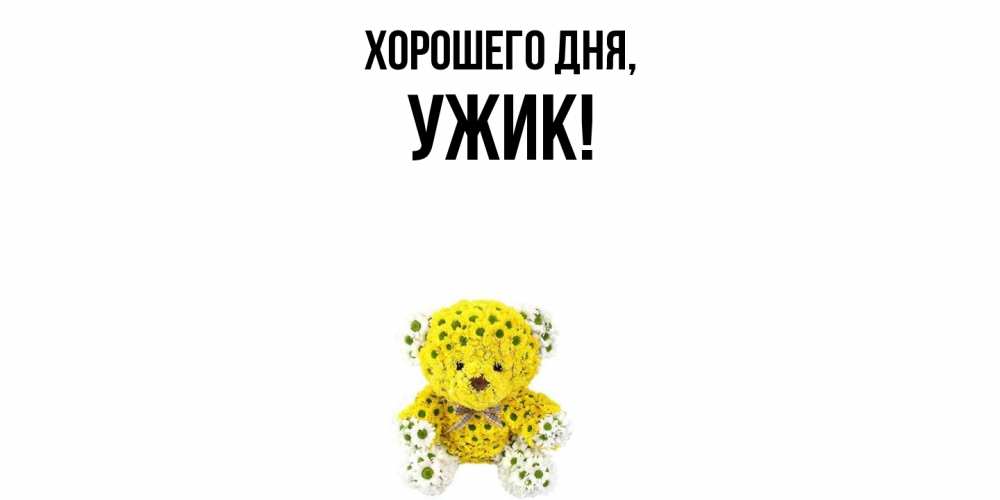 Картинка Хорошего дня, ужик