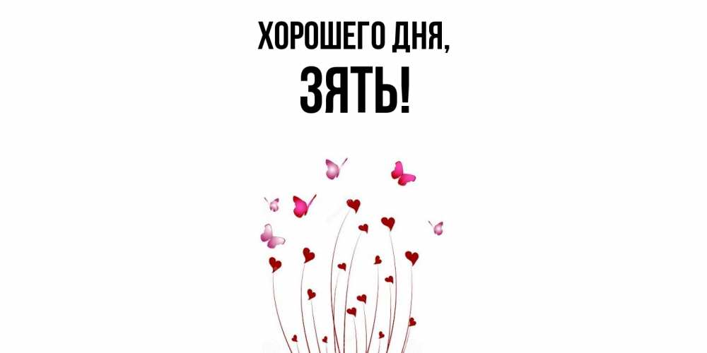 Картинка Хорошего дня, Зять
