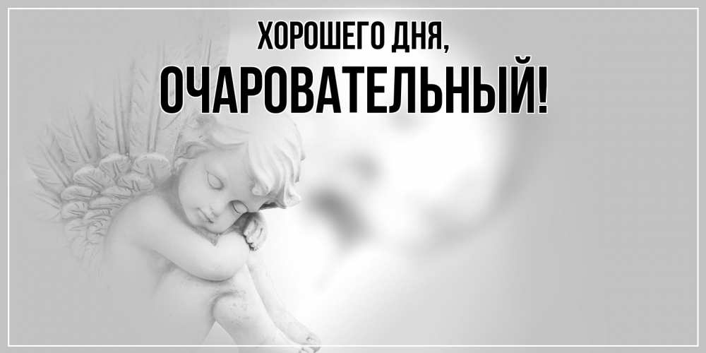 Открытка  для любимых и родных. очаровательный, Хорошего дня  