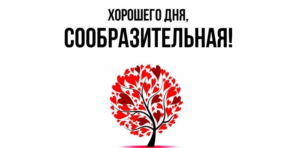 Открытка  для любимых и родных. сообразительная, Хорошего дня  