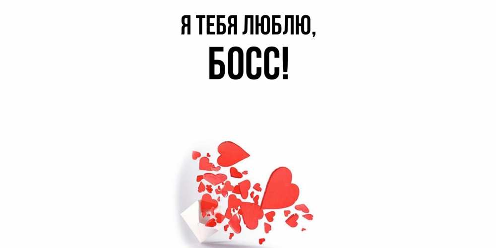Картинка Я тебя люблю, Босс