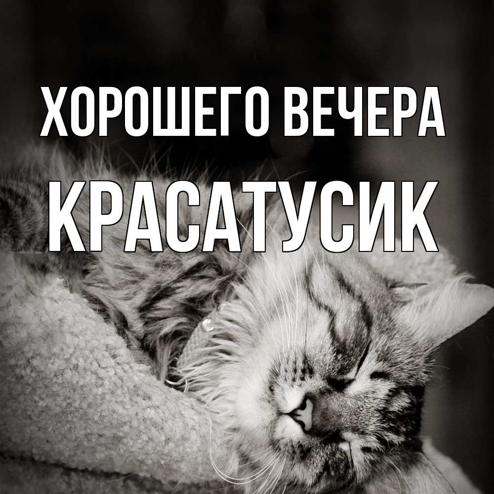 Картинка Хорошего вечера, красатусик