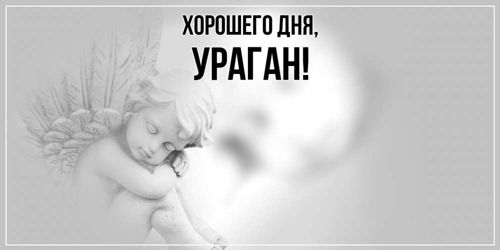 Открытка  для любимых и родных. ураган, Хорошего дня  
