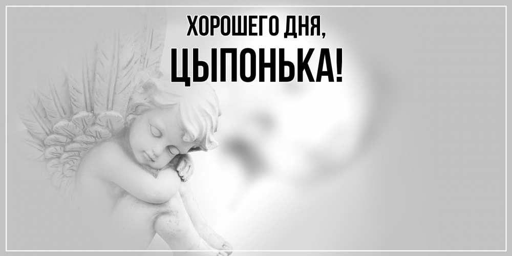 Открытка  для любимых и родных. цыпонька, Хорошего дня  