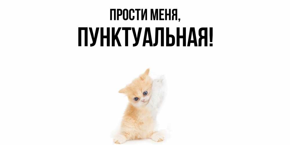 Открытка  для любимых и родных. пунктуальная, Прости меня  