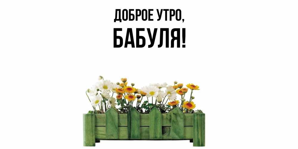 Картинка Доброе утро, Бабуля