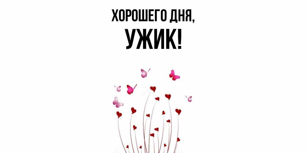 Картинка Хорошего дня, ужик