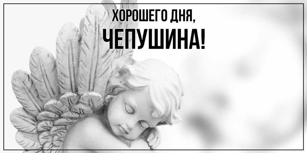 Открытка  для любимых и родных. чепушина, Хорошего дня  