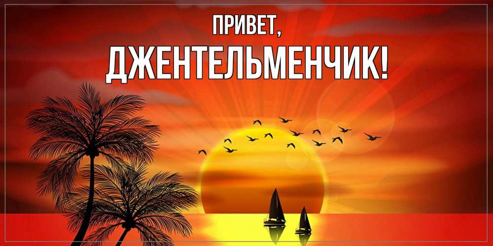 Картинка Привет, джентельменчик