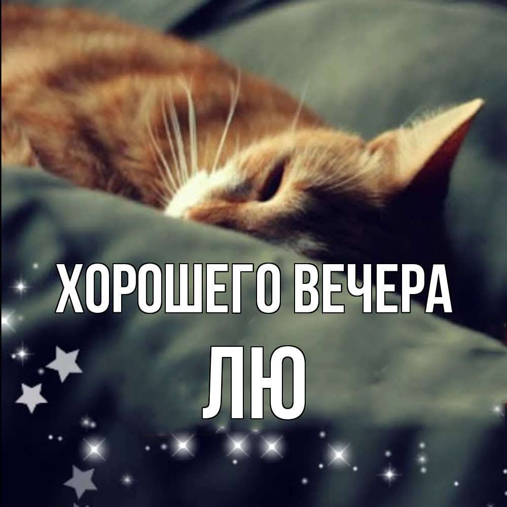 Картинка Хорошего вечера, лю