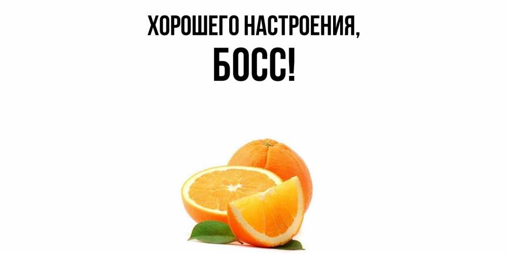 Картинка Хорошего настроения, Босс